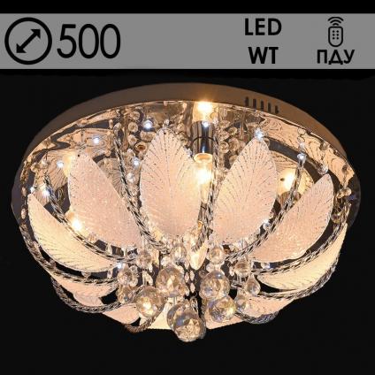 Люстра 55582/500 CR хром 5х40W E14 LED-WT ПДУ d500 h250, 24